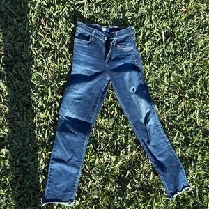 Stylish Blue Denim Jeans - AGOLDIE JEANS - Size 26 - Stretch NEVER WORN